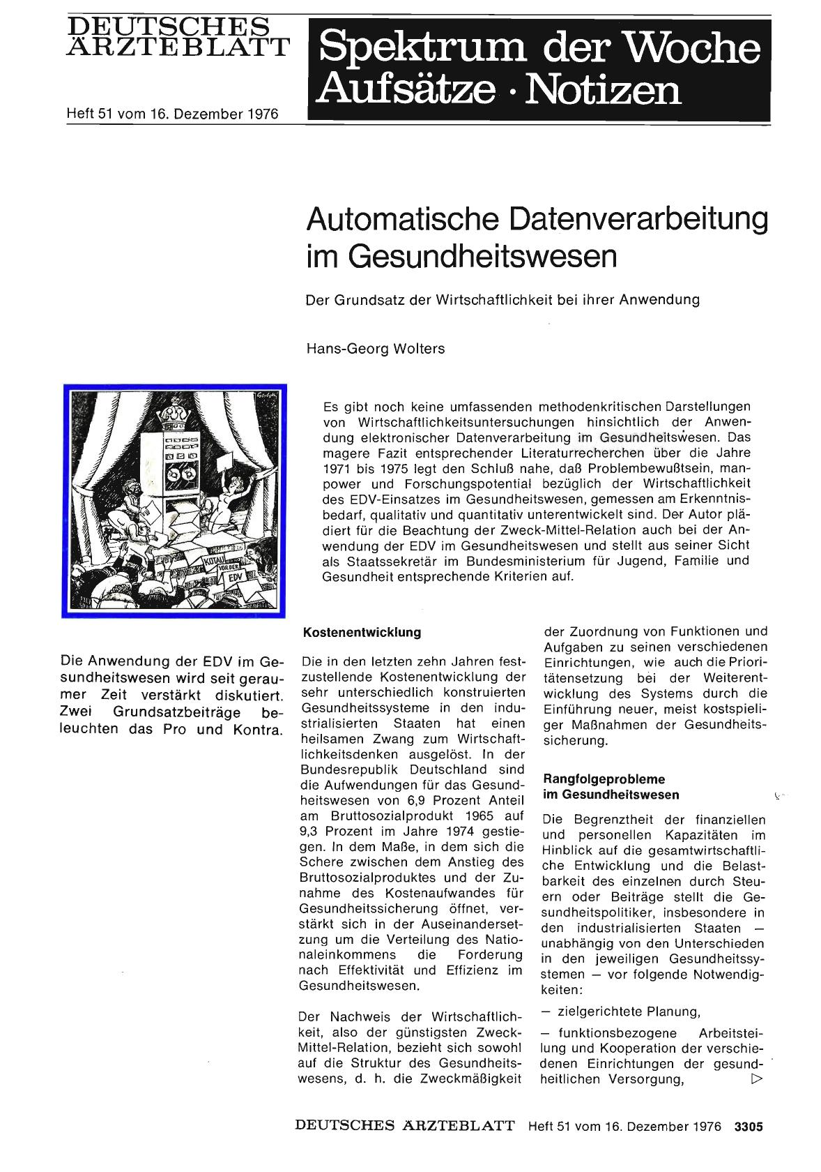 Vorschauseite 1: Automatische Datenverarbeitung im Gesundheitswesen: Der Grundsatz der Wirtschaftlichkeit bei ihrer Anwendung
