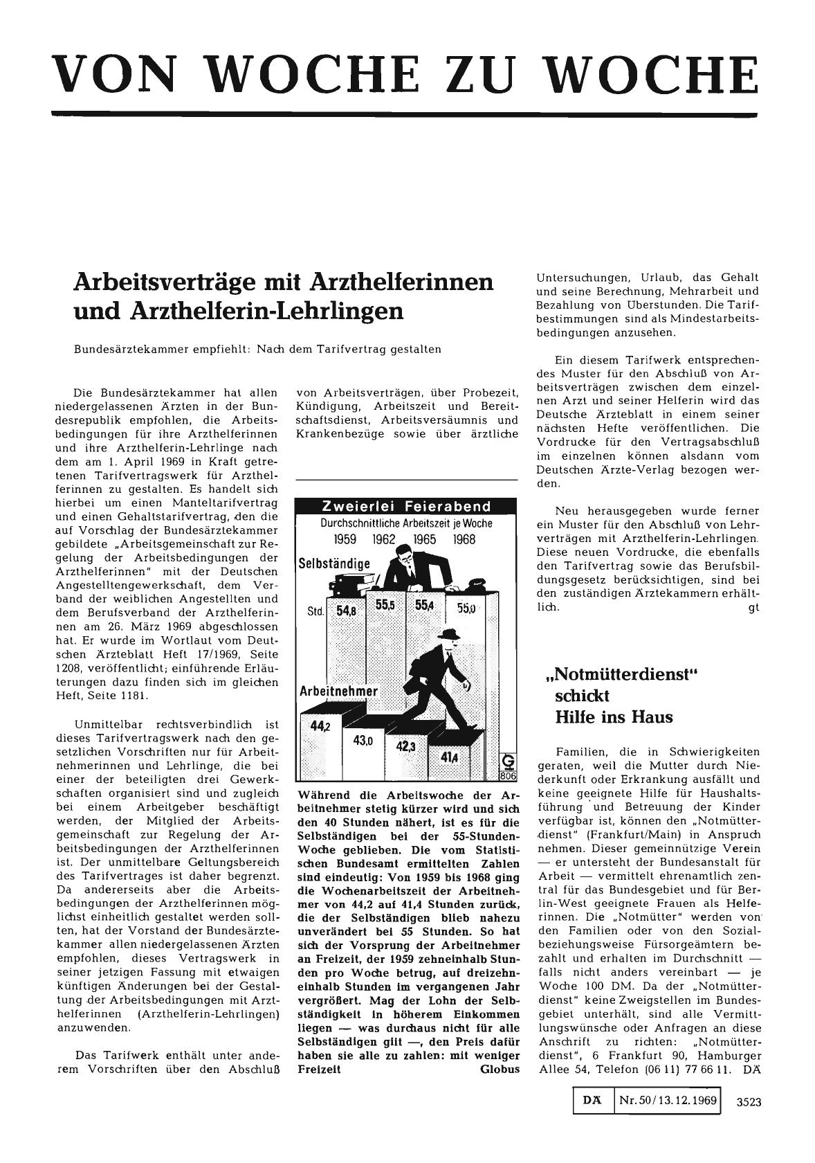 Vorschauseite 1: "Notmütterdienst" schickt Hilfe ins Haus