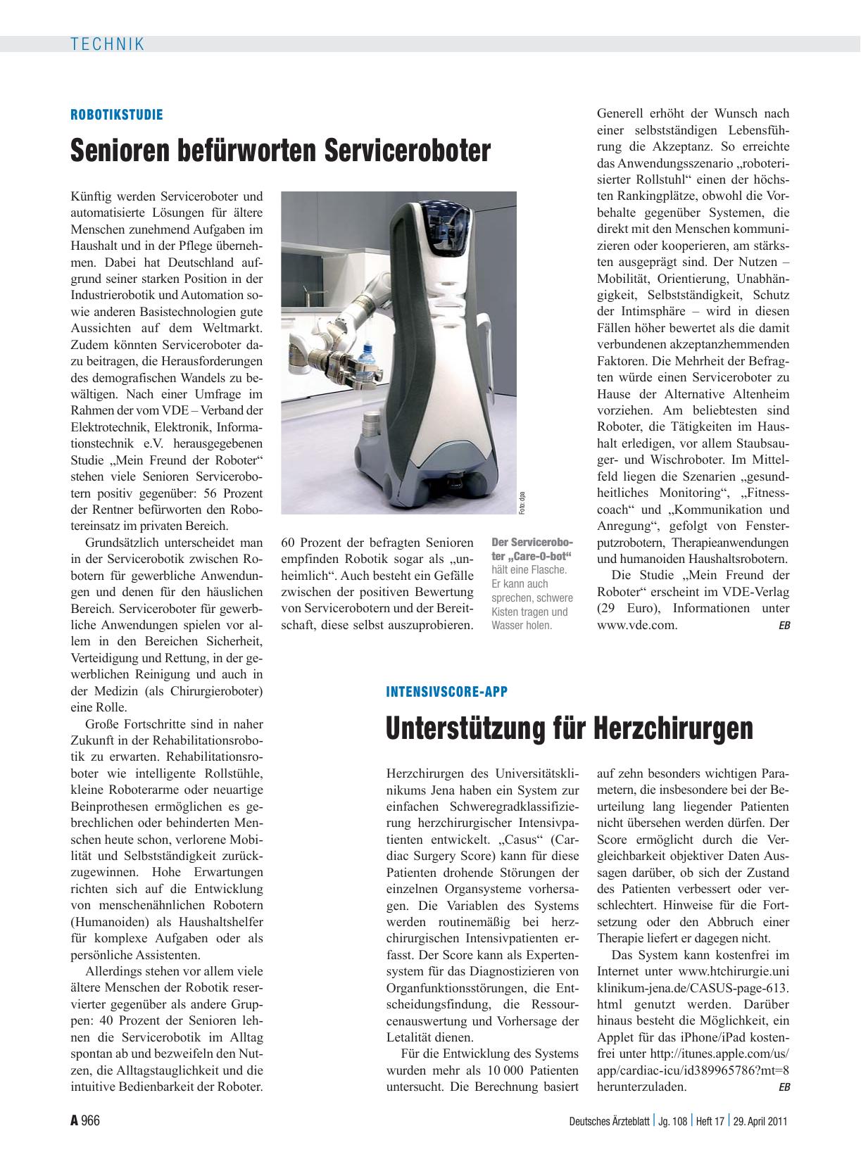 Vorschauseite 1: Intensivscore-App: Unterstützung für Herzchirurgen