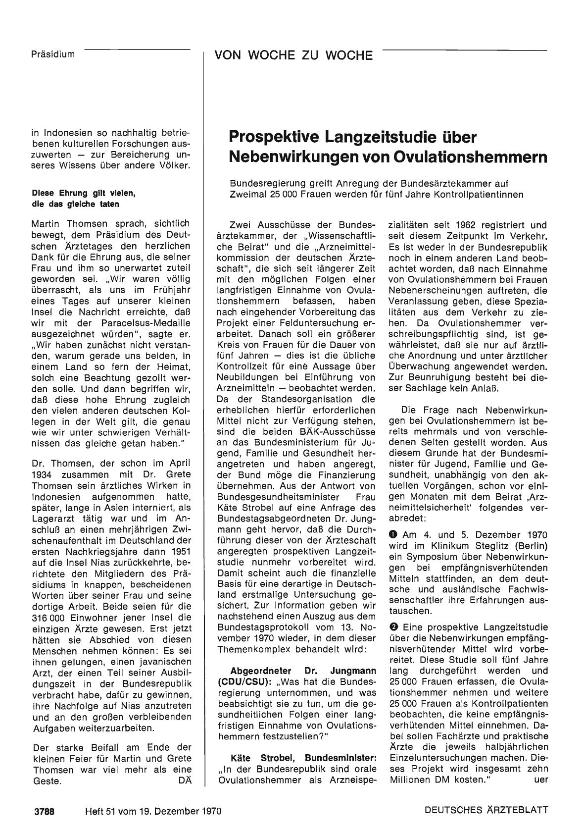 Vorschauseite 1: Prospektive Langzeitstudie über Nebenwirkungen von Ovulationshemmern