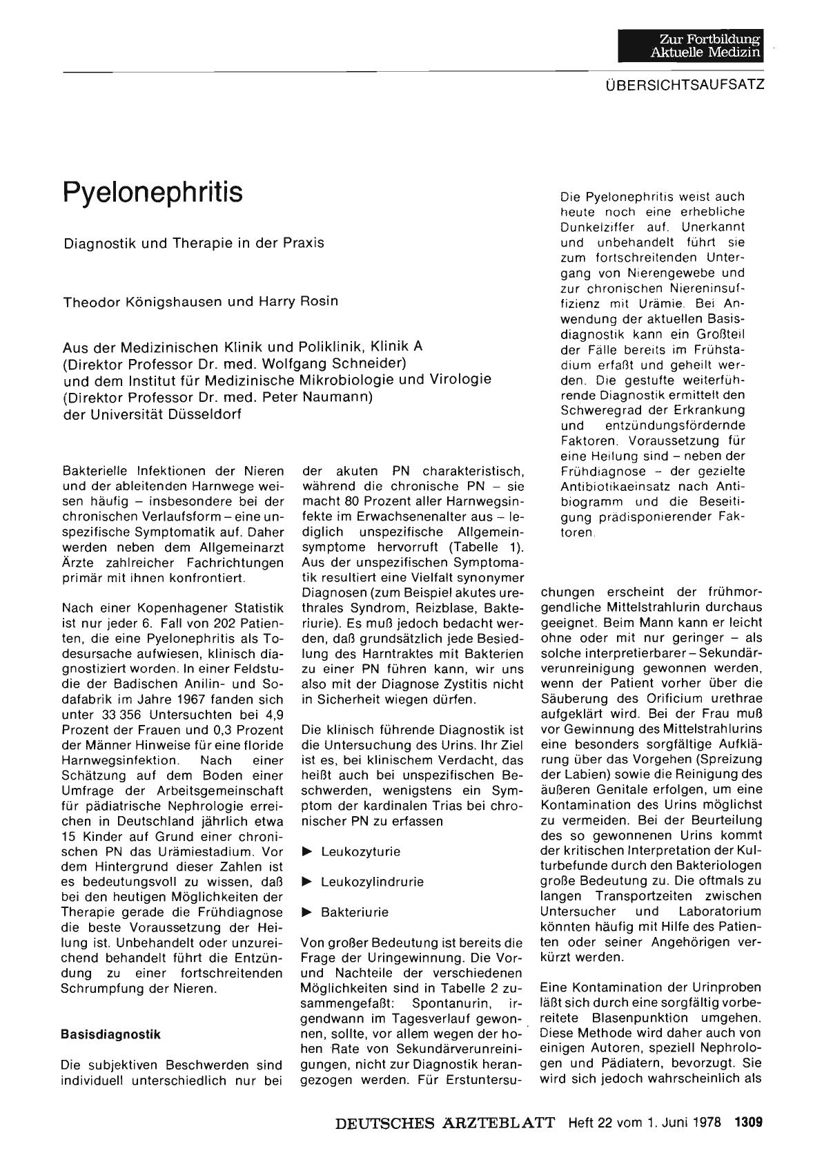 Vorschauseite 1: Pyelonephritis