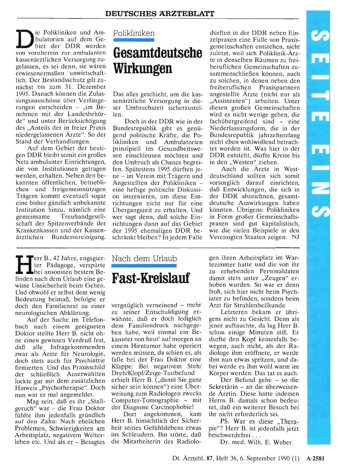 Vorschauseite 1: Nach dem Urlaub: Fast-Kreislauf