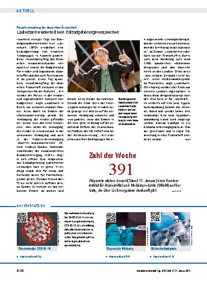Vorschauseite 1: aerzteblatt. de