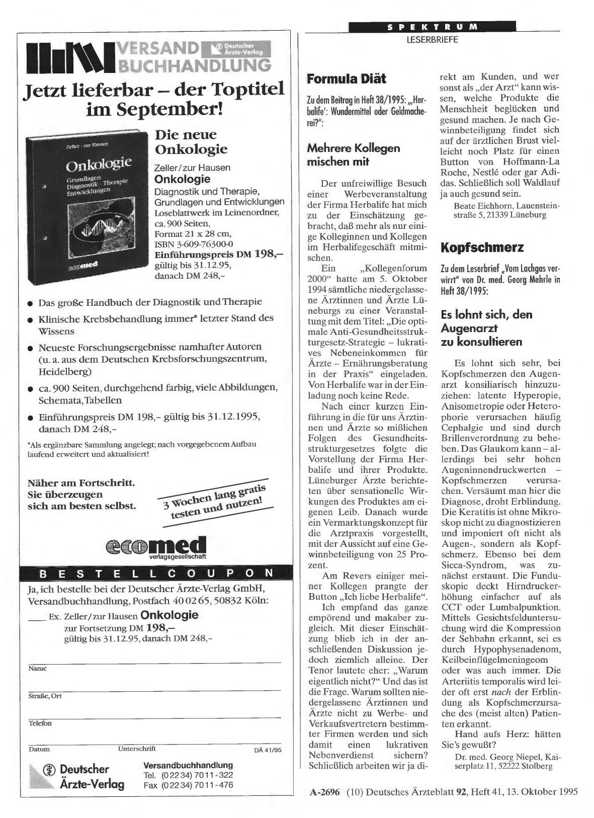 Vorschauseite 1: Kopfschmerz: Es lohnt sich, den Augenarzt zu konsultieren
