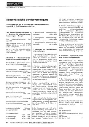 Vorschauseite 1: Kassenärztliche Bundesvereinigung