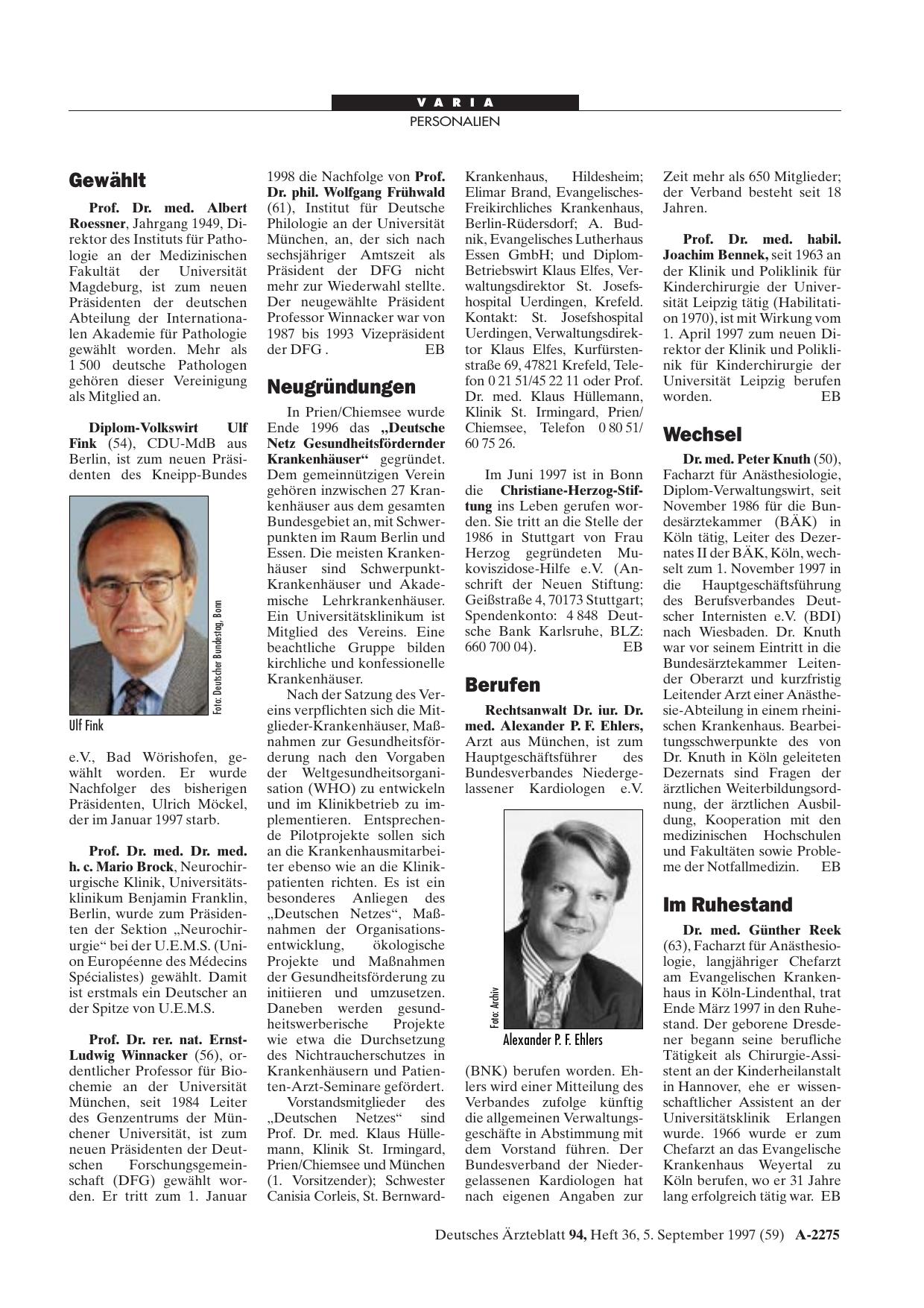Vorschauseite 1: Berufen