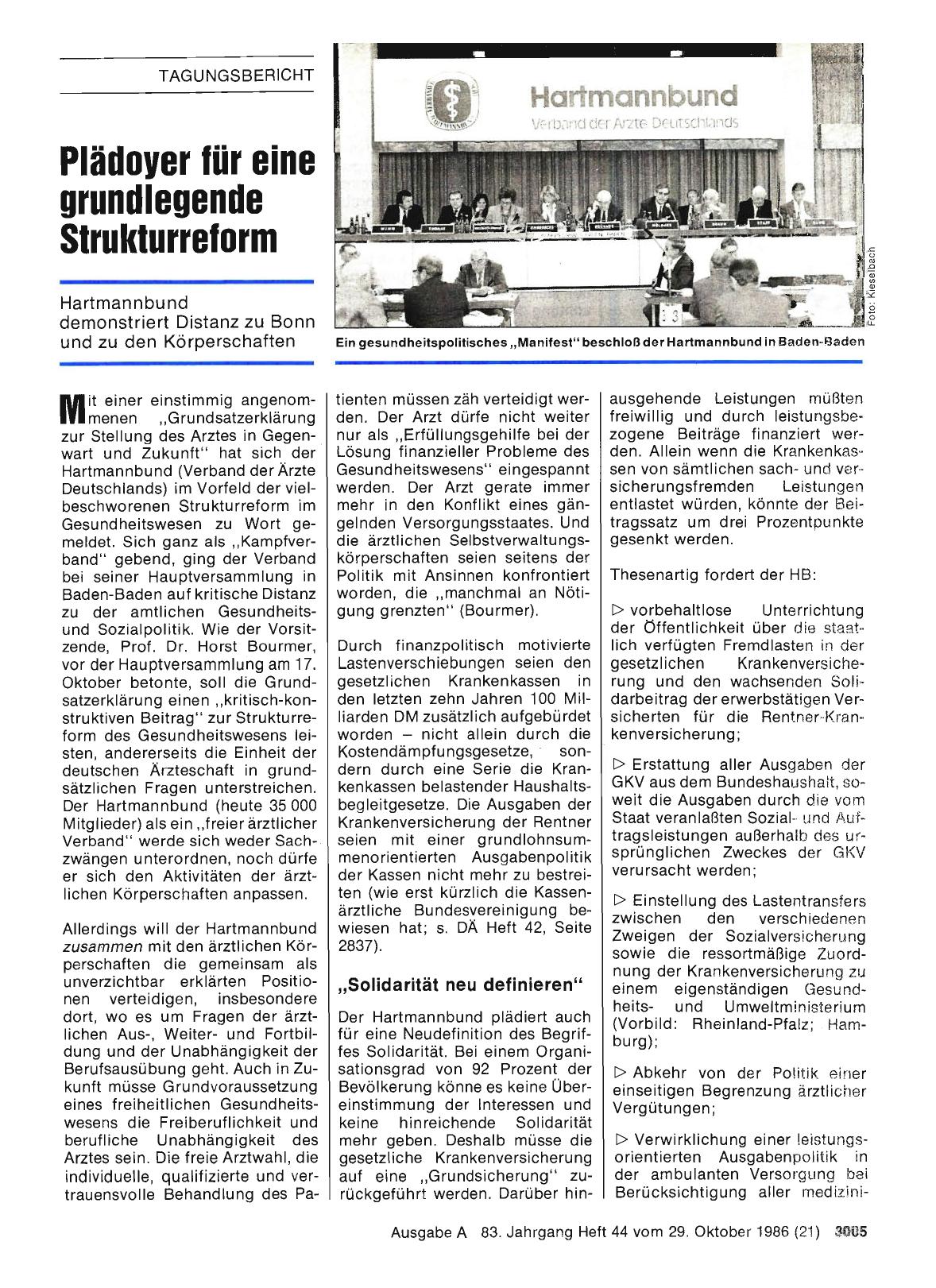 Vorschauseite 1: Plädoyer für eine grundlegende Strukturreform