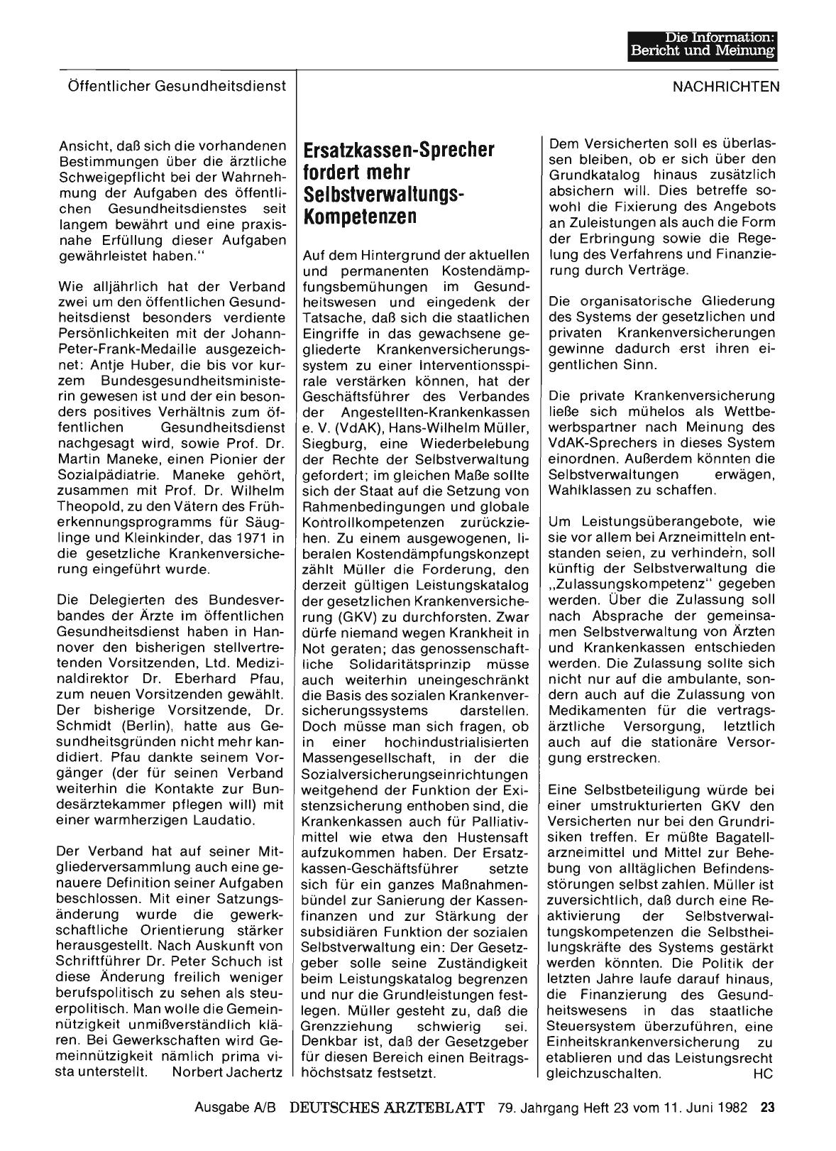 Vorschauseite 1: Ersatzkassen-Sprecher fordert mehr Selbstverwaltungs-Kompetenzen