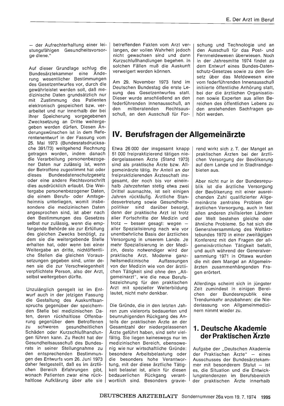 Vorschauseite 1: 1. Deutsche Akademie der Praktischen Ärzte