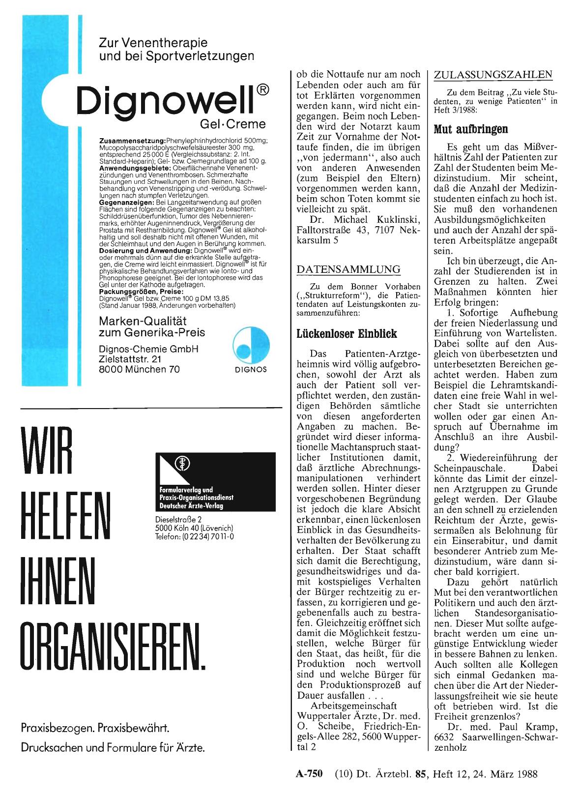 Vorschauseite 1: DATENSAMMLUNG: Lückenloser Einblick