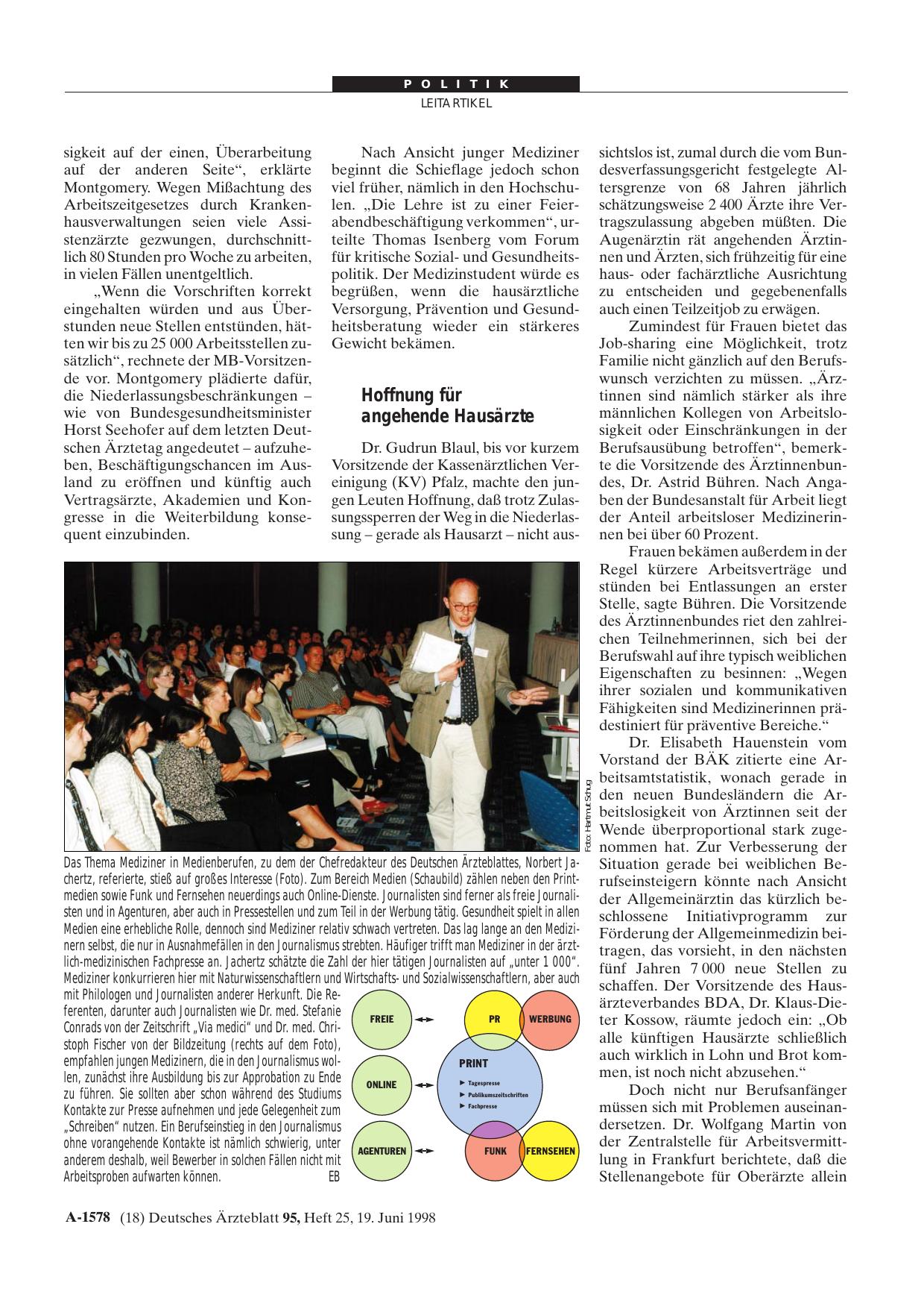 Vorschauseite 1: Mediziner in Medienberufen