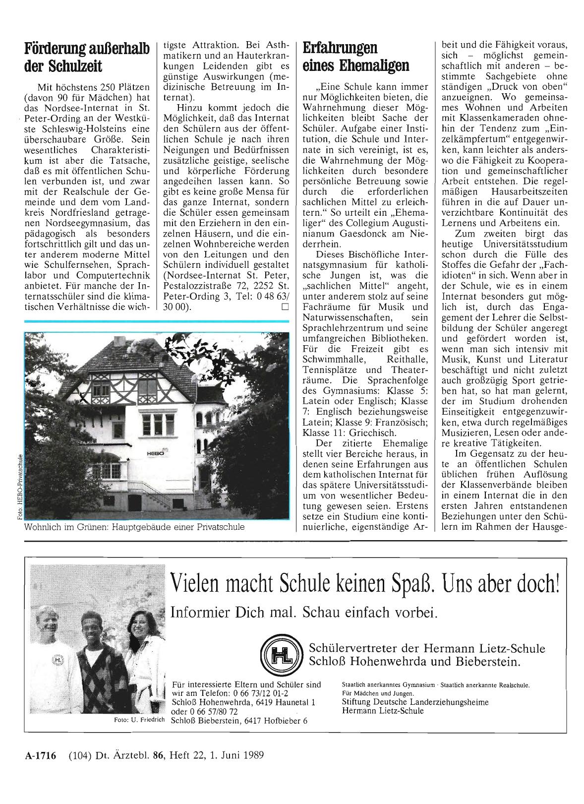 Vorschauseite 1: Erfahrungen eines Ehemaligen