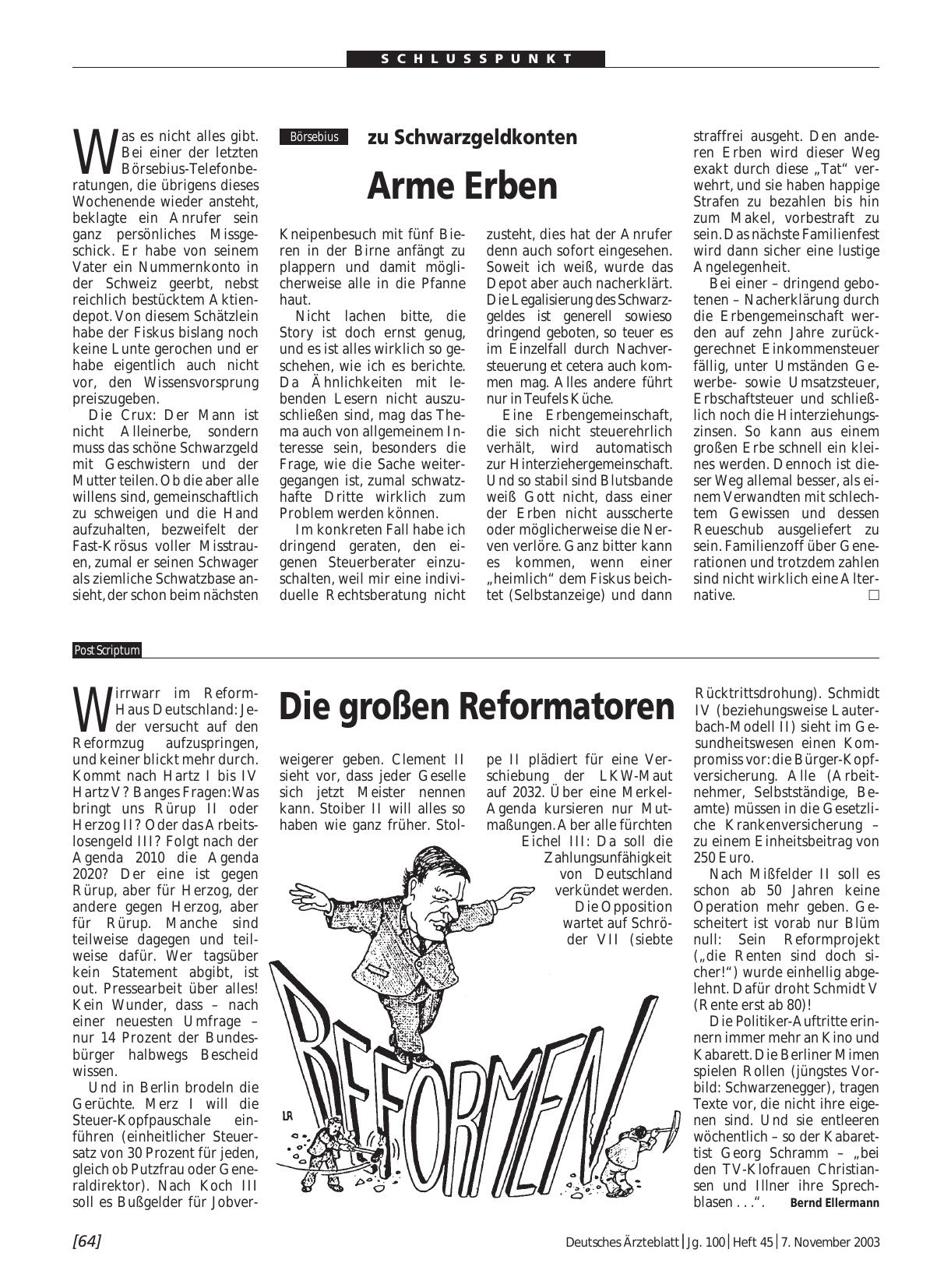 Vorschauseite 1: Die großen Reformatoren