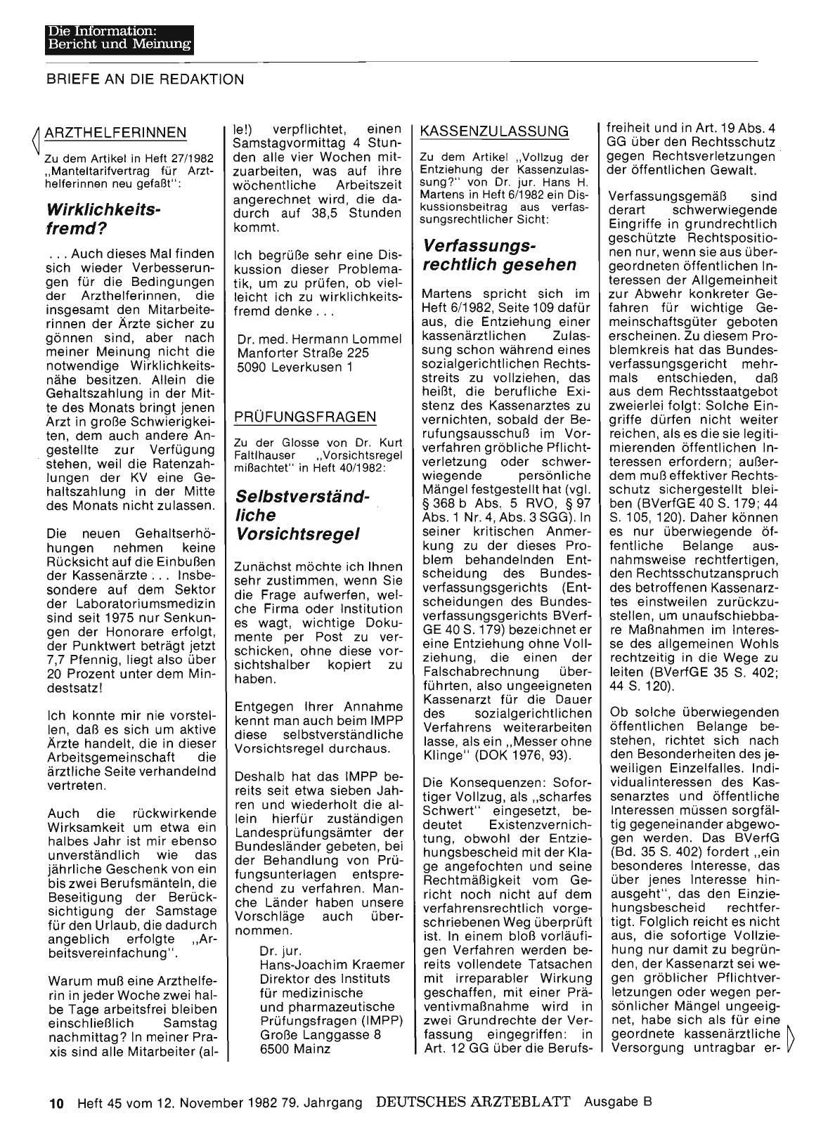 Vorschauseite 1: ARZTHELFERINNEN: Wirklichkeitsfremd?