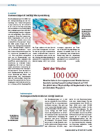Vorschauseite 1: Zahl der Woche 1 00 000