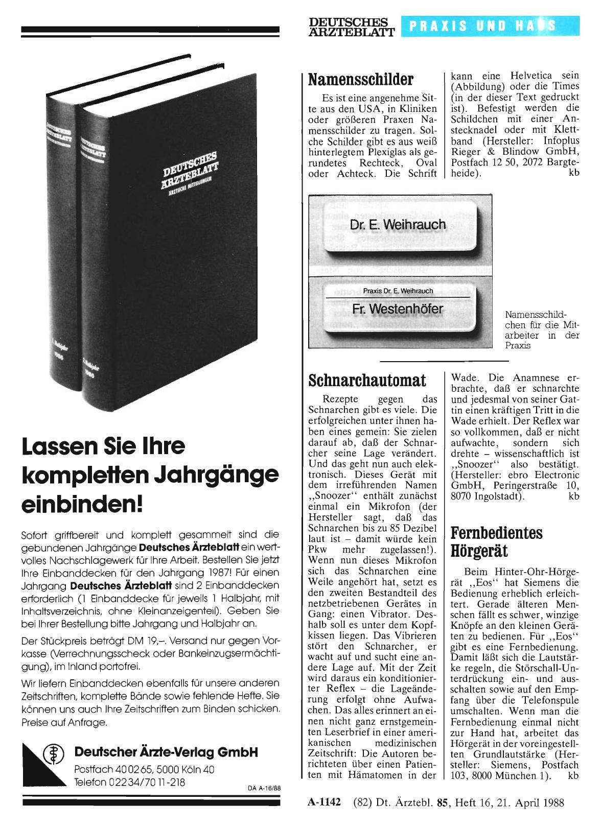 Vorschauseite 1: Schnarchautomat