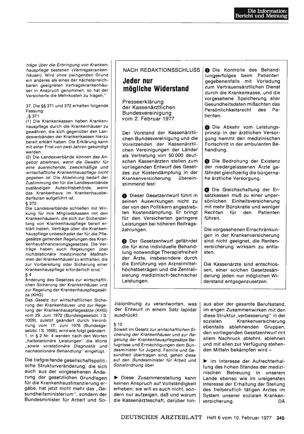 Vorschauseite 1: Jeder nur mögliche Widerstand