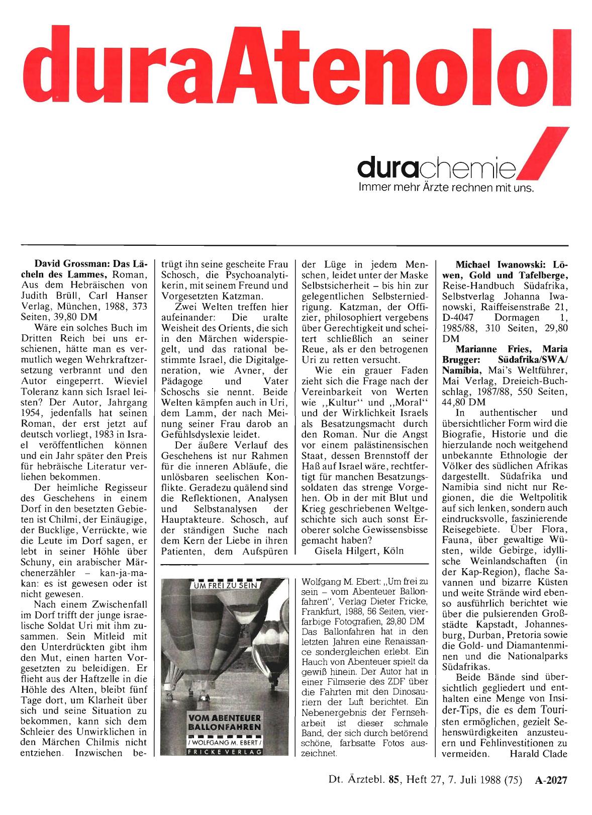 Vorschauseite 1: David Grossman: Das Lächeln des Lammes