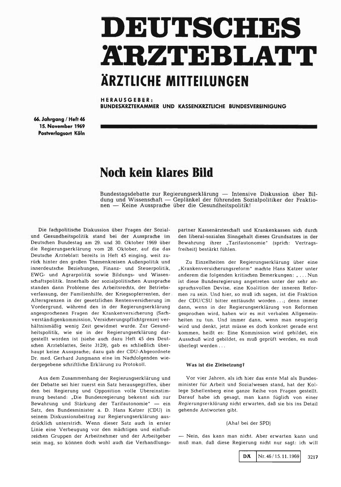 Vorschauseite 1: Noch kein klares Bild (1)