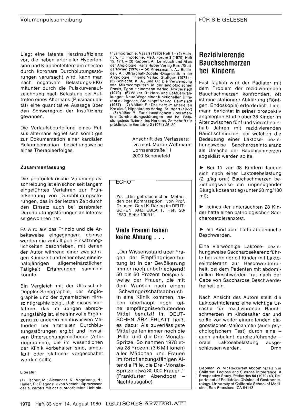 Vorschauseite 1: Rezidivierende Bauchschmerzen bei Kindern