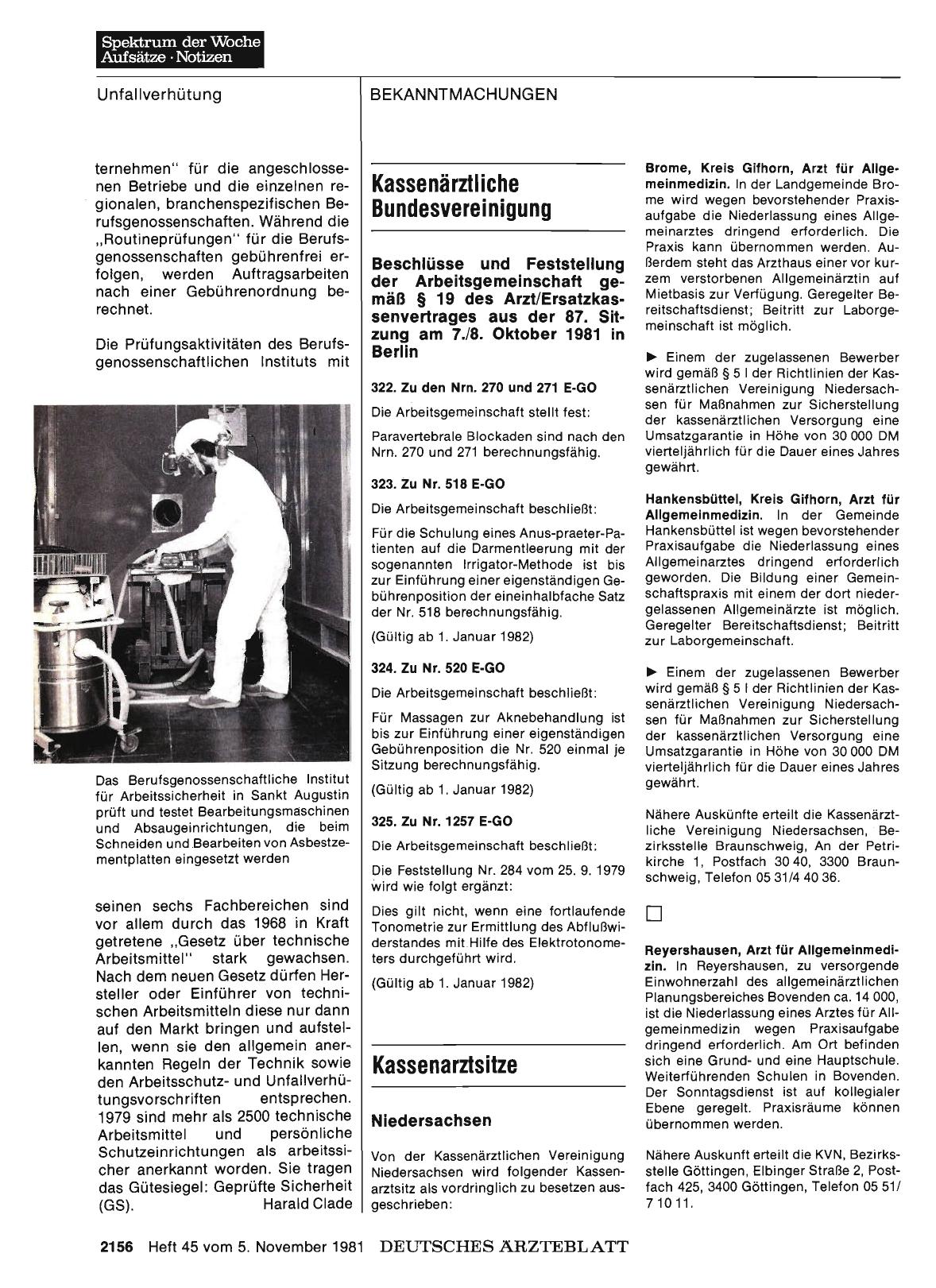 Vorschauseite 1: Kassenärztliche Bundesvereinigung