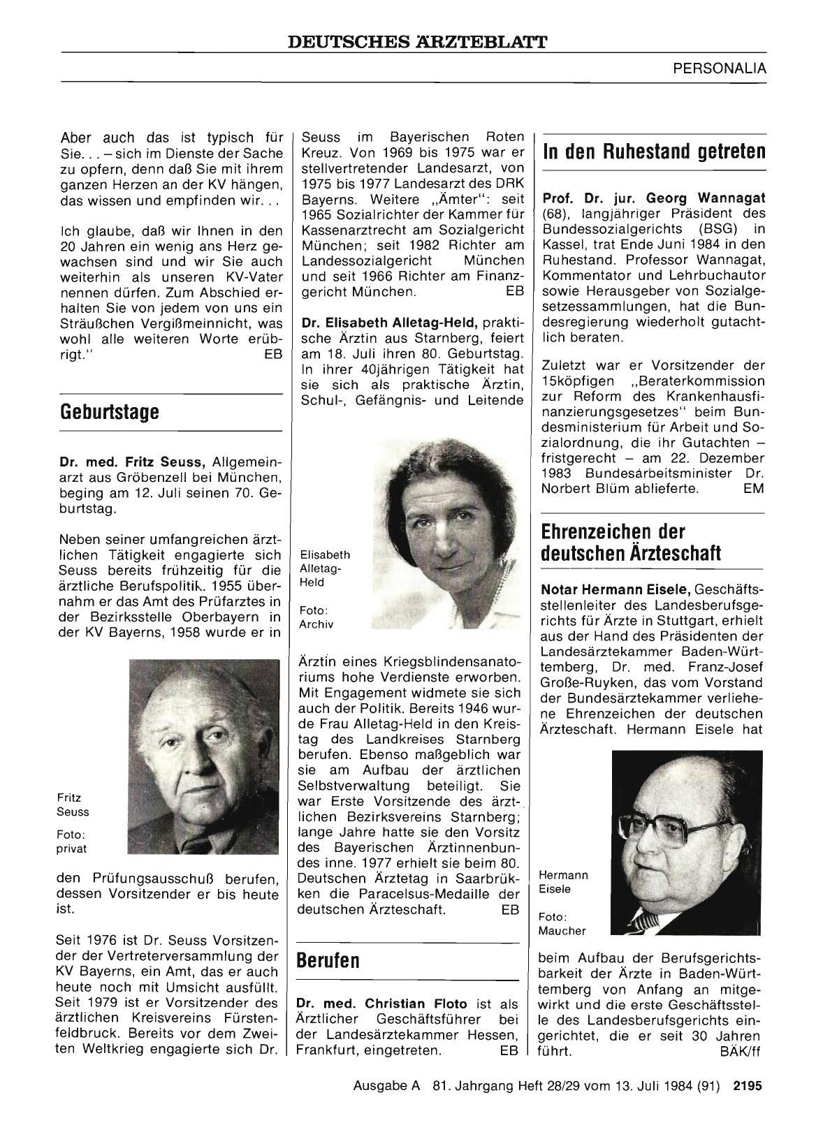 Vorschauseite 1: In den Ruhestand getreten