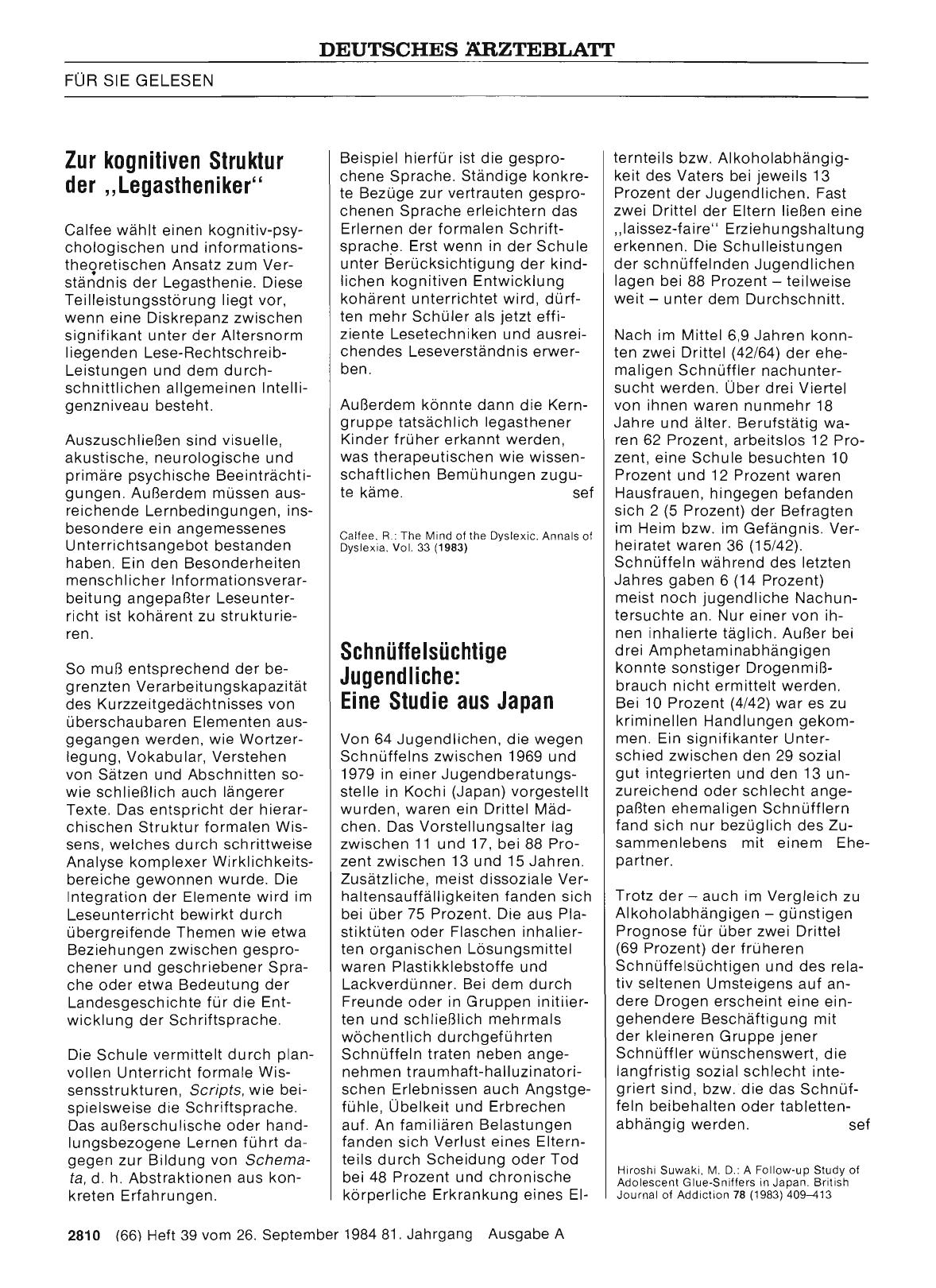 Vorschauseite 1: Zur kognitiven Struktur der „Legastheniker“