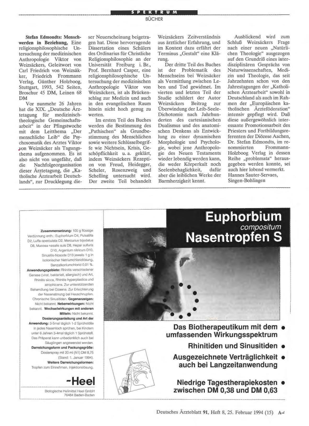 Vorschauseite 1: Stefan Edmondts: Menschwerden in Beziehung
