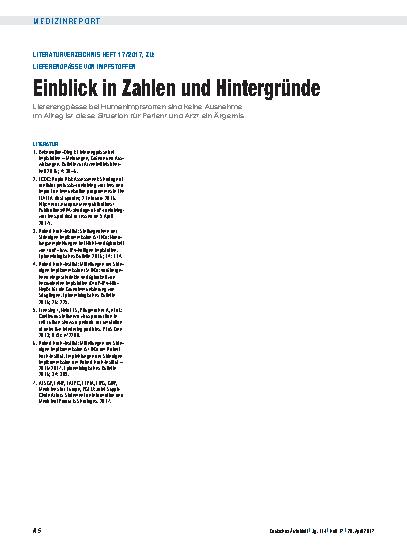 Vorschauseite 5: Lieferengpässe von Impfstoffen: Einblick in Zahlen und Hintergründe