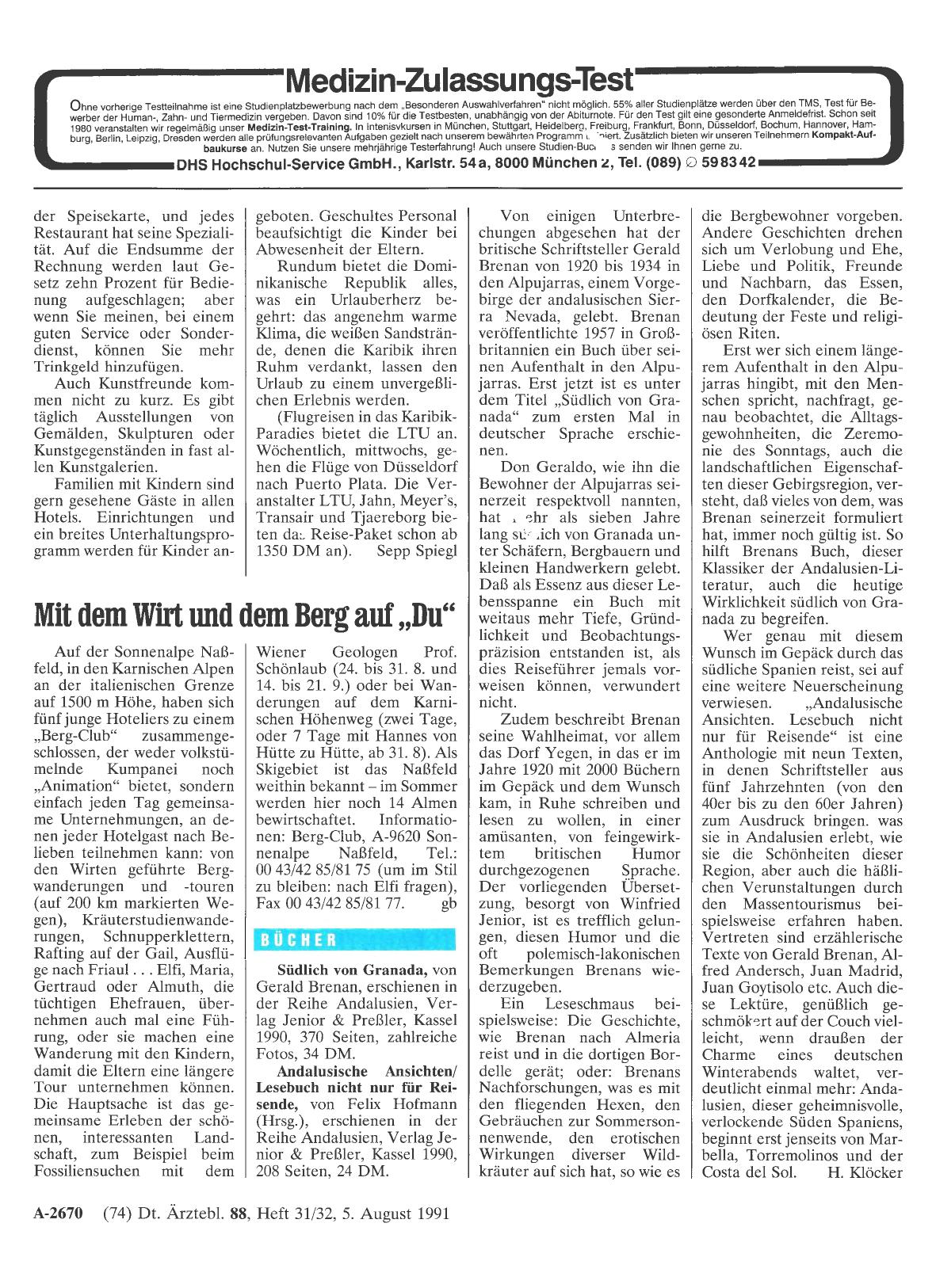 Vorschauseite 1: Mit dem Wirt und dem Berg auf „Du“