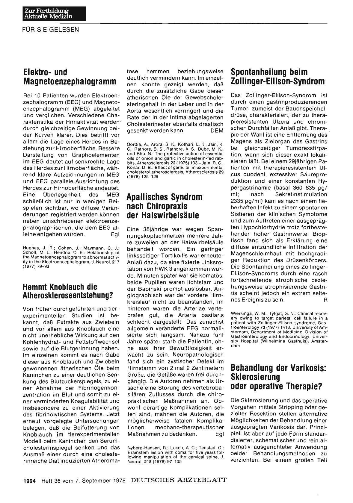Vorschauseite 1: Elektround Magnetoenzephalogramm
