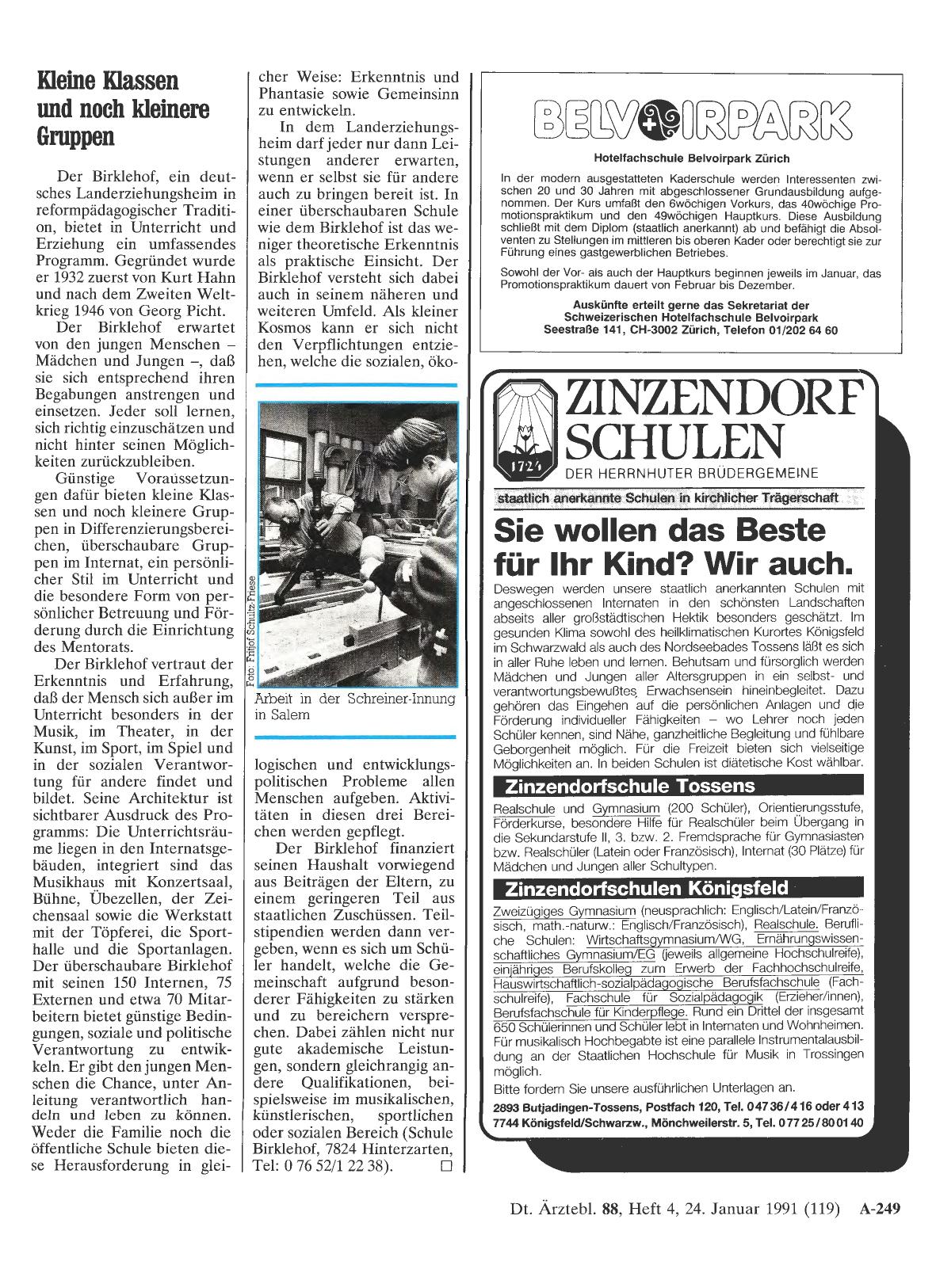 Vorschauseite 1: Kleine Klassen und noch kleinere Gruppen