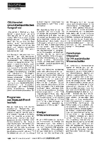 Vorschauseite 1: Weniger Ortskrankenkassen