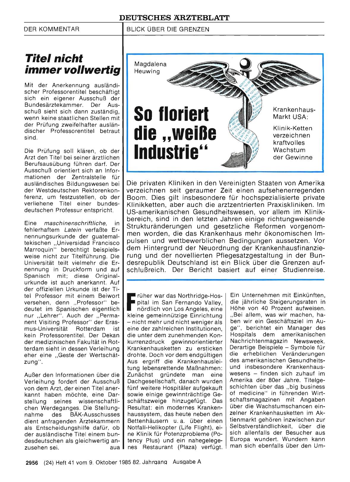 Vorschauseite 1: Titel nicht immer vollwertig