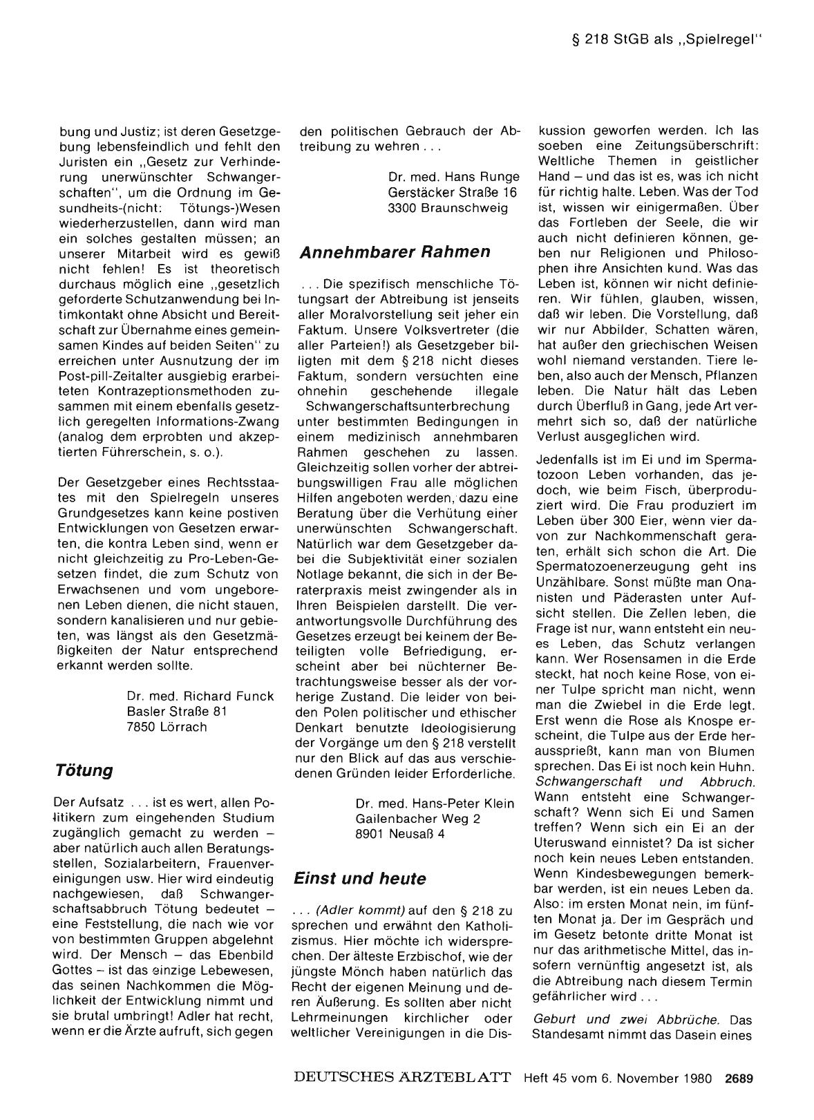 Vorschauseite 1: § 218: Annehmbarer Rahmen