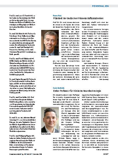 Vorschauseite 1: Surjo Soekadar: Erster Professor für Klinische Neurotechnologie