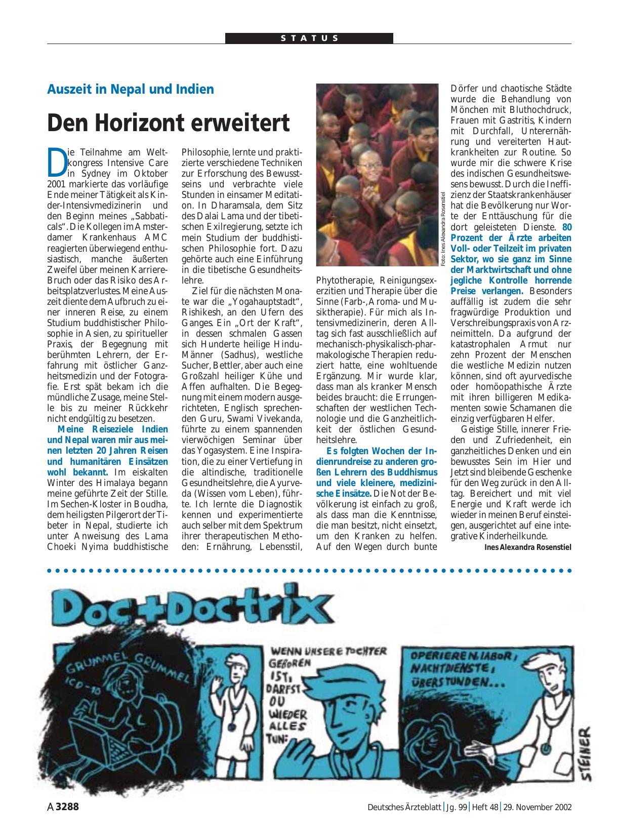 Vorschauseite 1: Auszeit in Nepal und Indien: Den Horizont erweitert