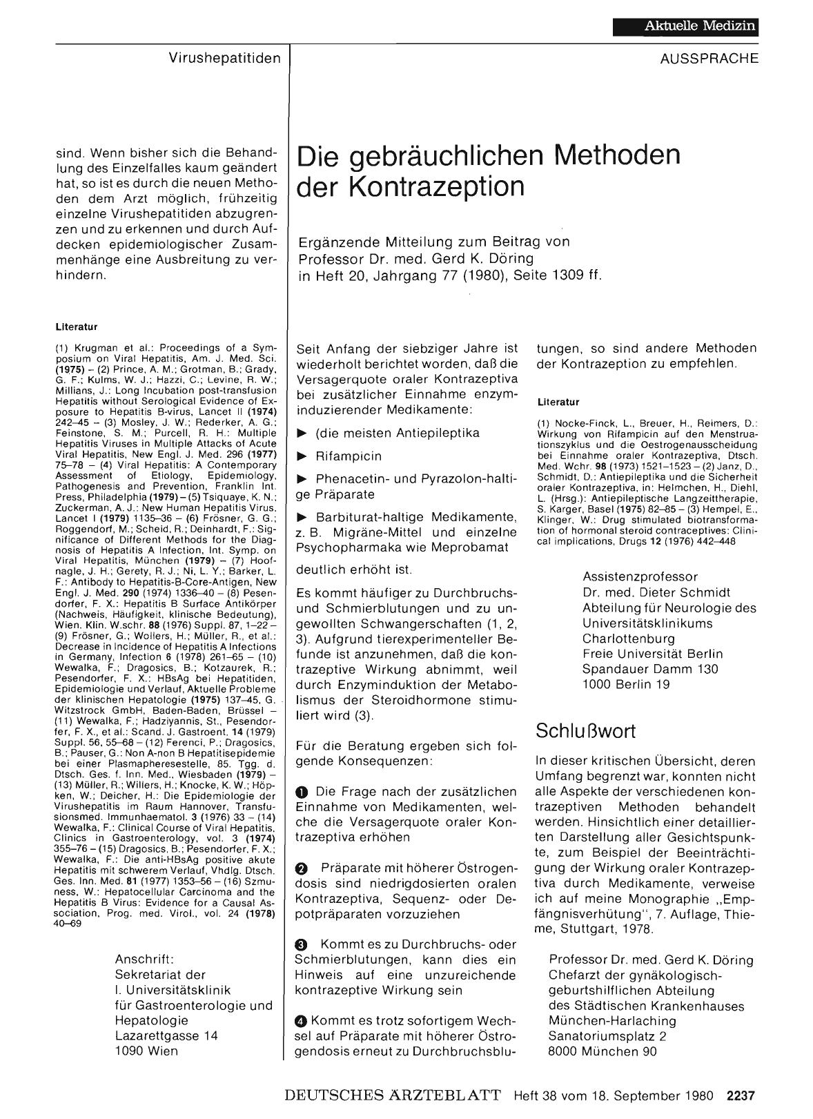 Vorschauseite 1: Schlußwort