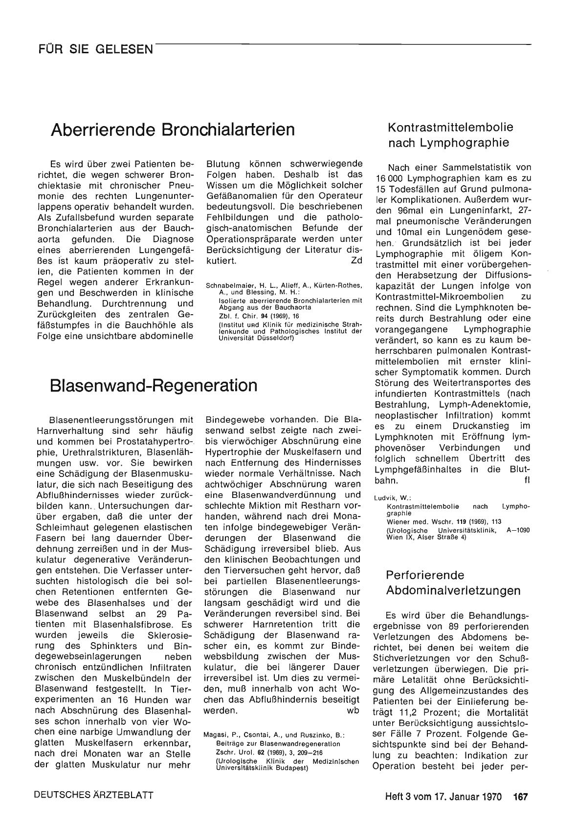 Vorschauseite 1: Aberrierende Bronchialarterien