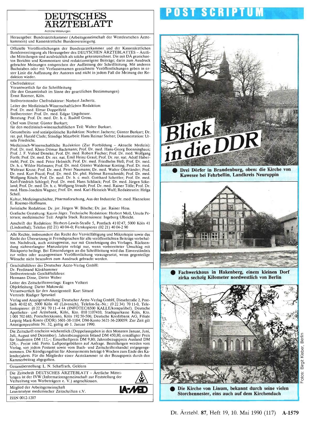Vorschauseite 1: Blick in die DDR