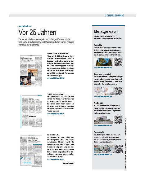 Vorschauseite 1: Meistgelesen