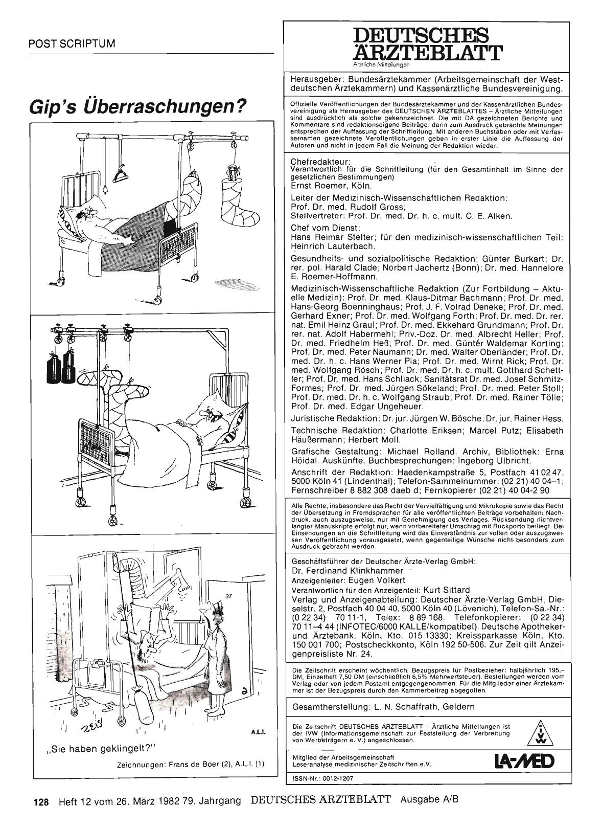 Vorschauseite 1: Gip's Überraschungen?