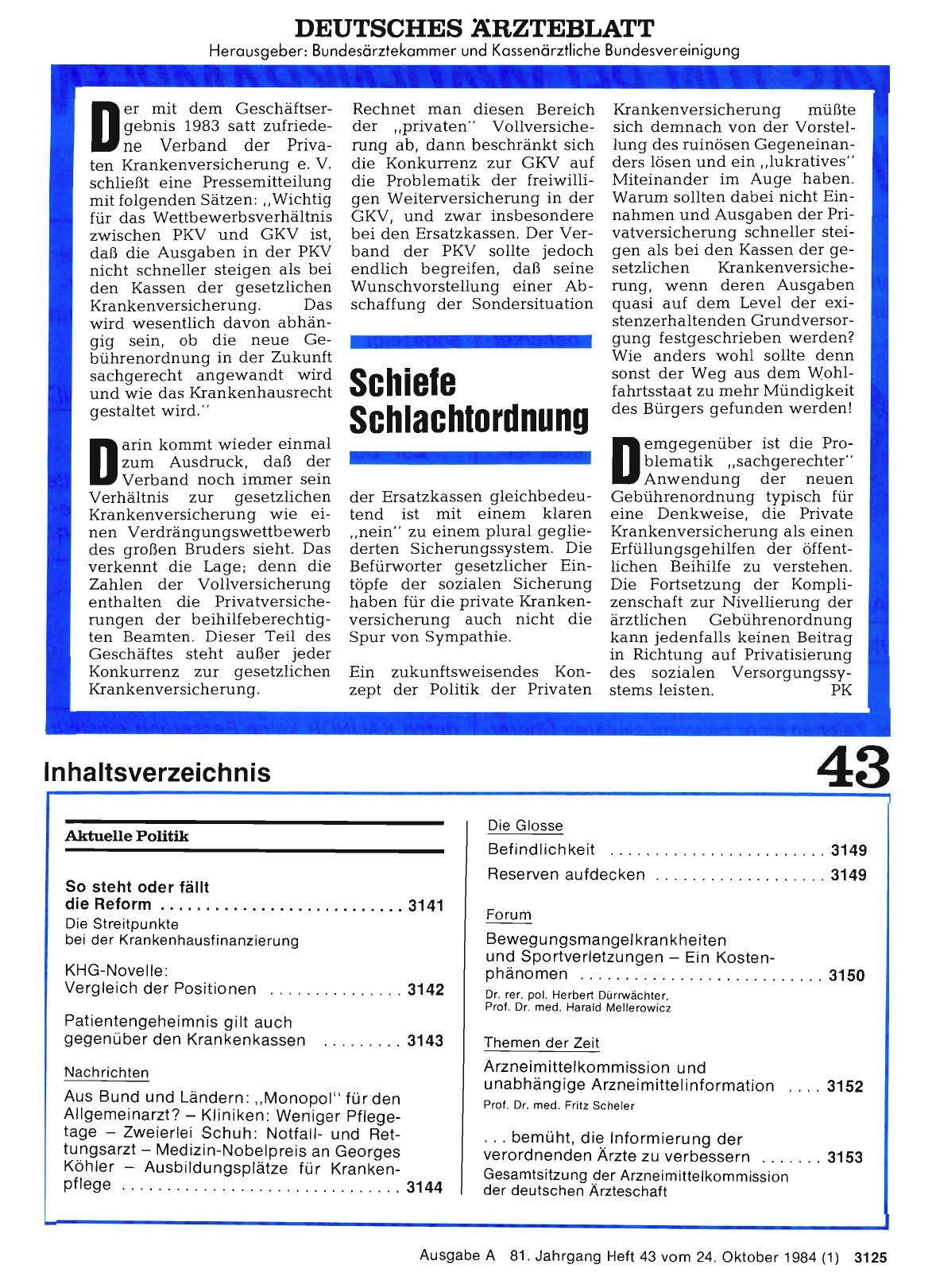 Vorschauseite 1: Schiefe Schlachtordnung