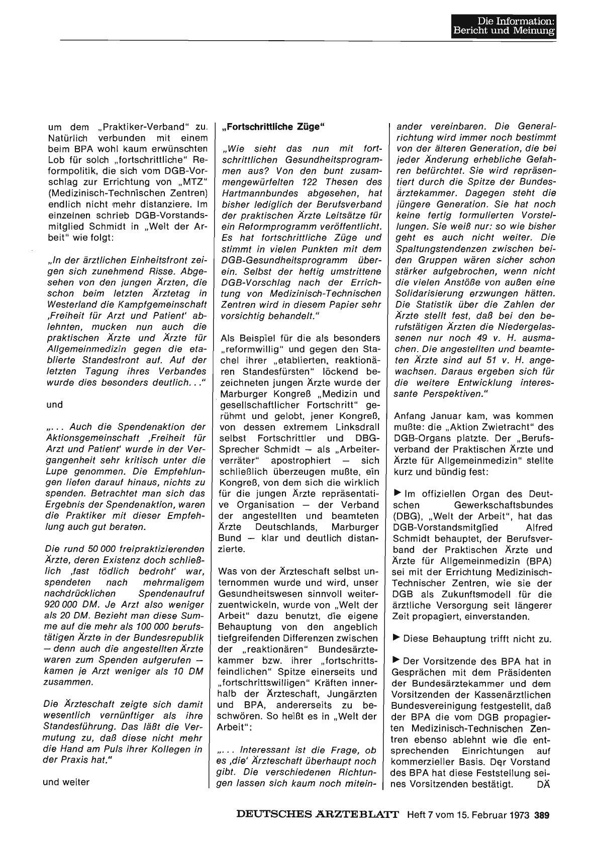 Vorschauseite 1: Schwerpunkte der Bundestagsarbeit