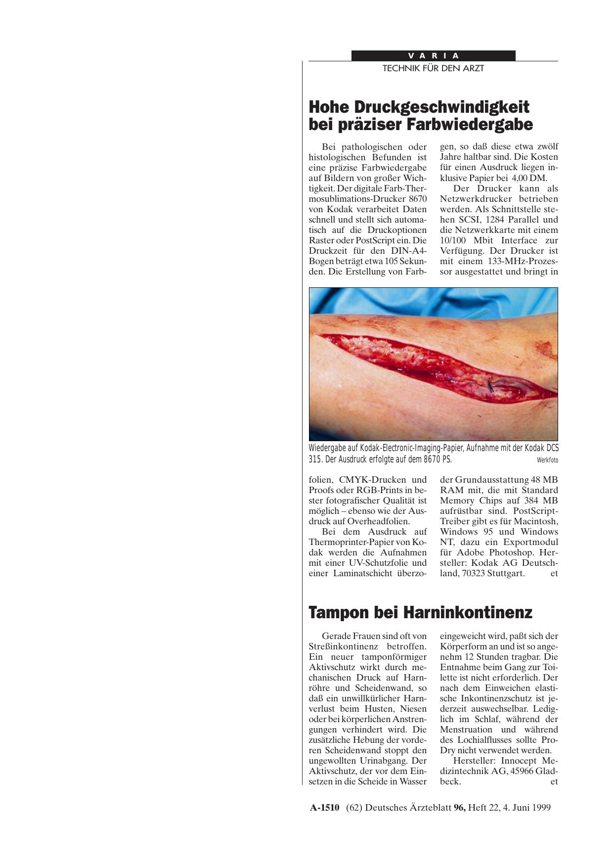 Vorschauseite 1: Hohe Druckgeschwindigkeit bei präziser Farbwiedergabe