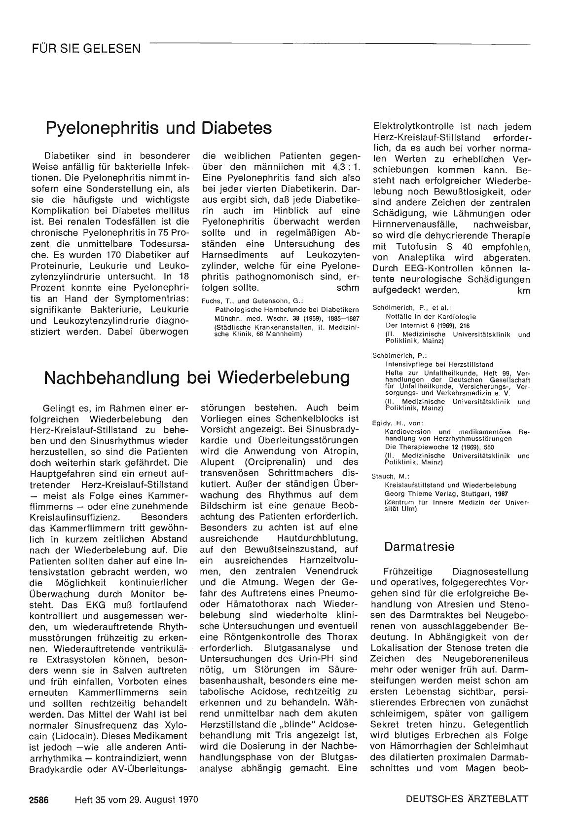 Vorschauseite 1: Darmatresie