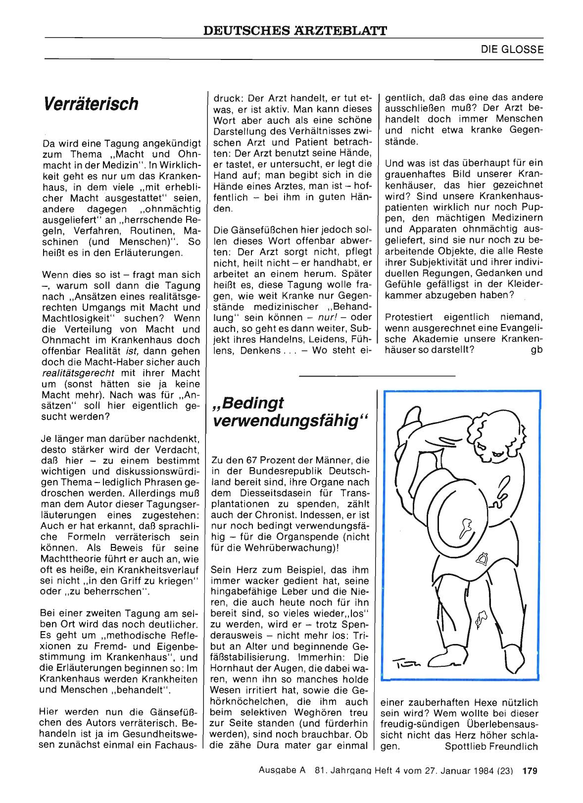 Vorschauseite 1: „Bedingt verwendungsfähig”