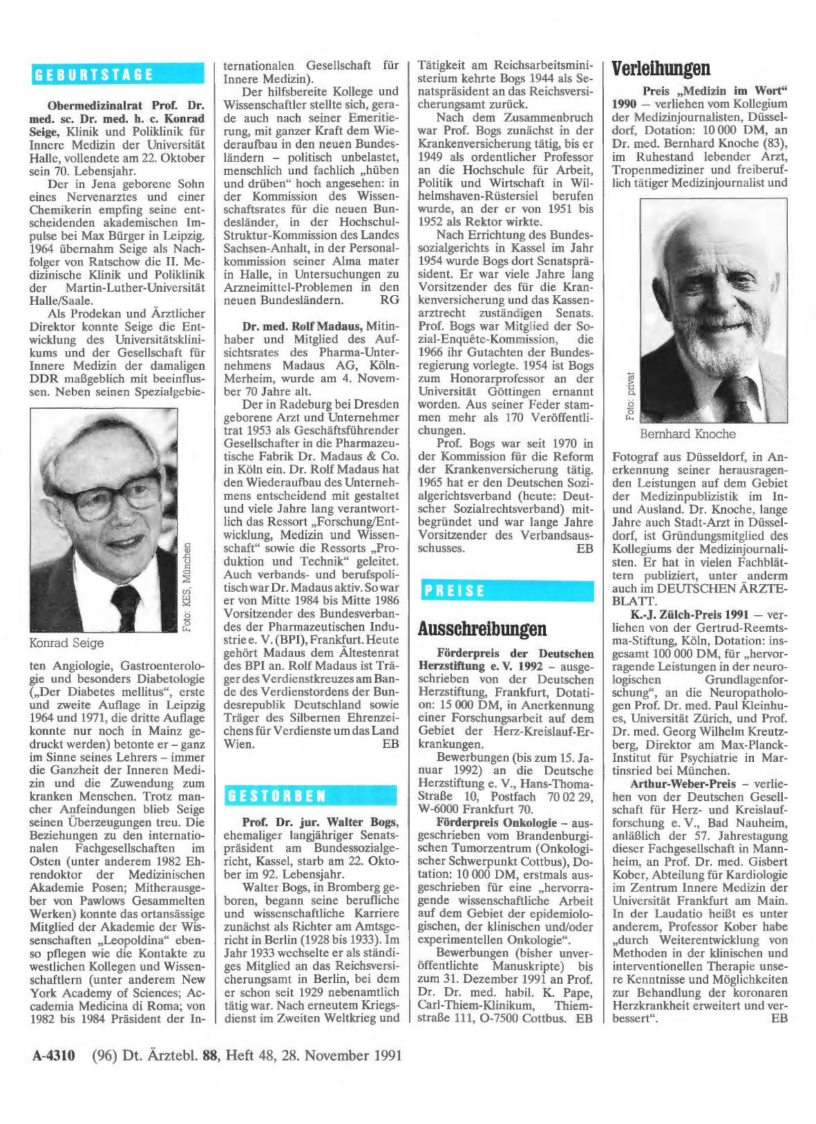 Vorschauseite 1: Geburtstage