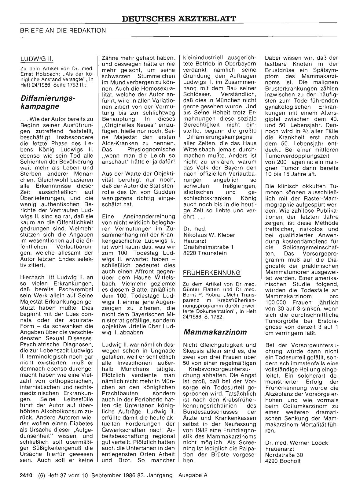 Vorschauseite 1: FRÜHERKENNUNG: Mammakarzinom