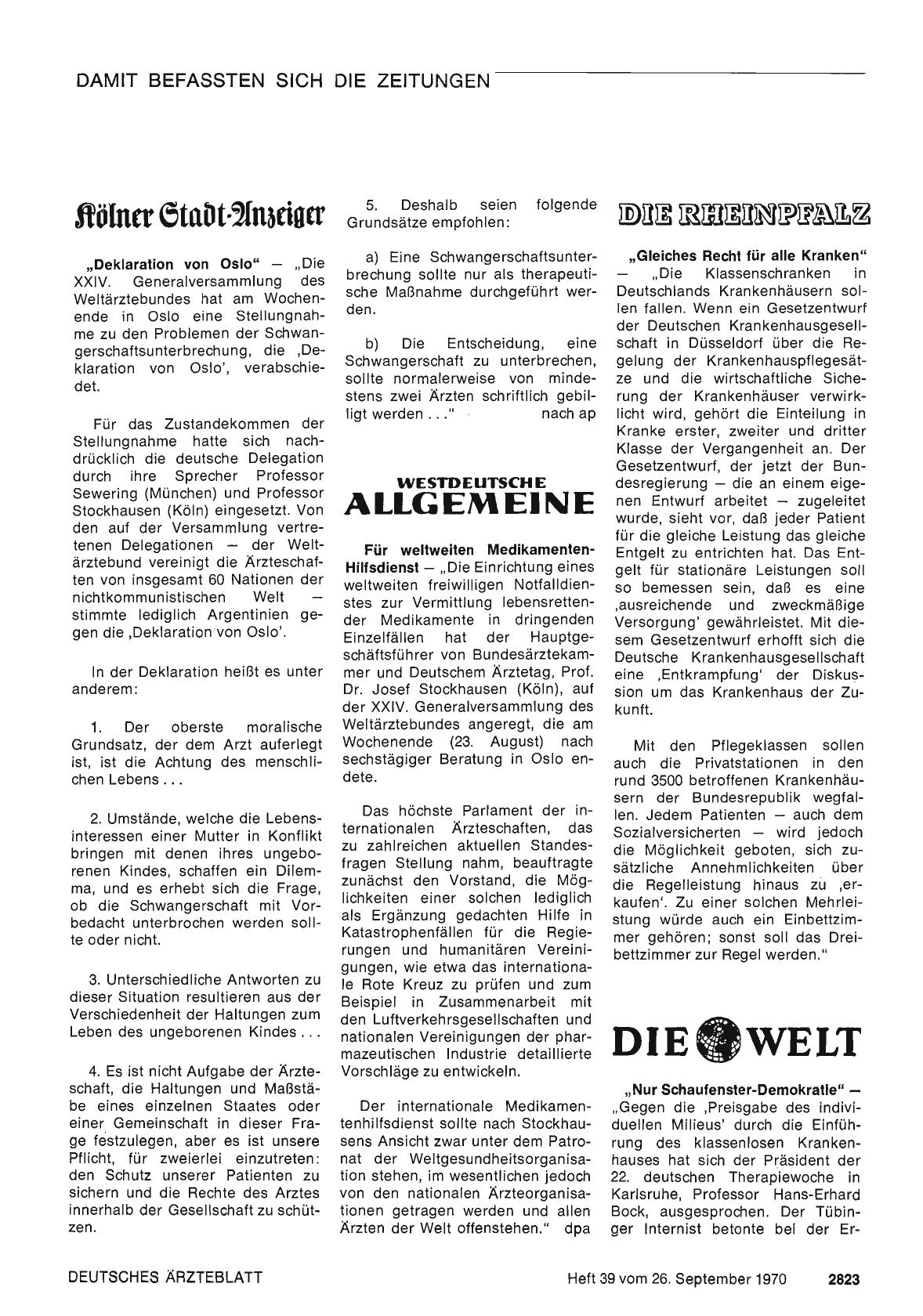 Vorschauseite 1: Für weltweiten Medikamenten-Hilfsdienst